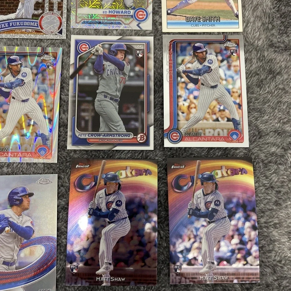 Chicago‎ Cubs Baseball 25 Card Lot - Rookies, Stars, Inserts, Parallels